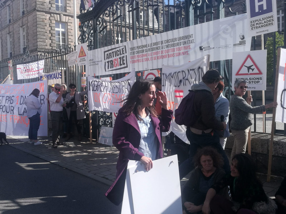 mobilisation charter georgiens bretagne