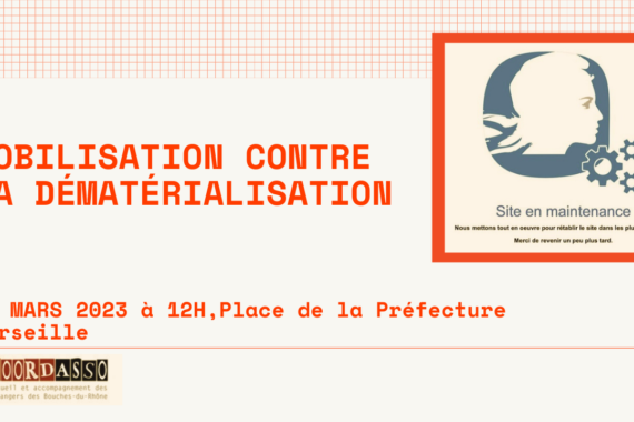Marseille : mobilisation contre la dématérialisation des démarches administratives