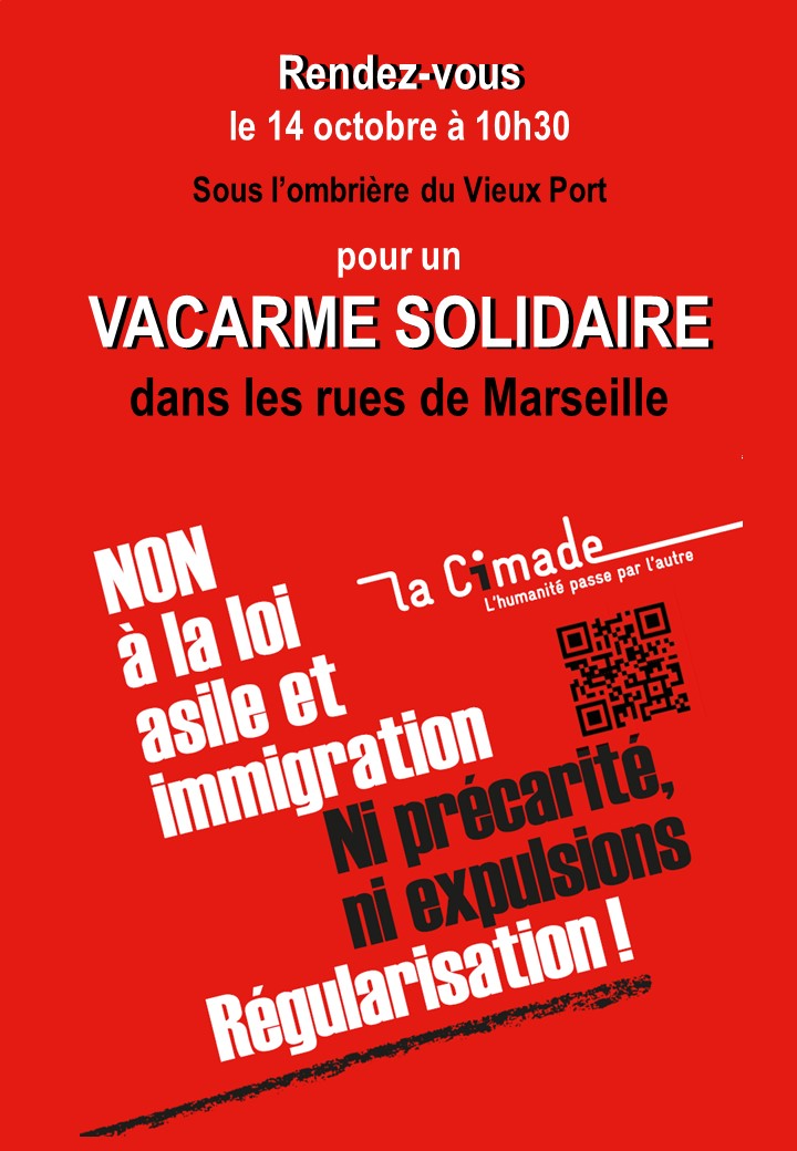 Vacarme solidaire 14 octobre 2023